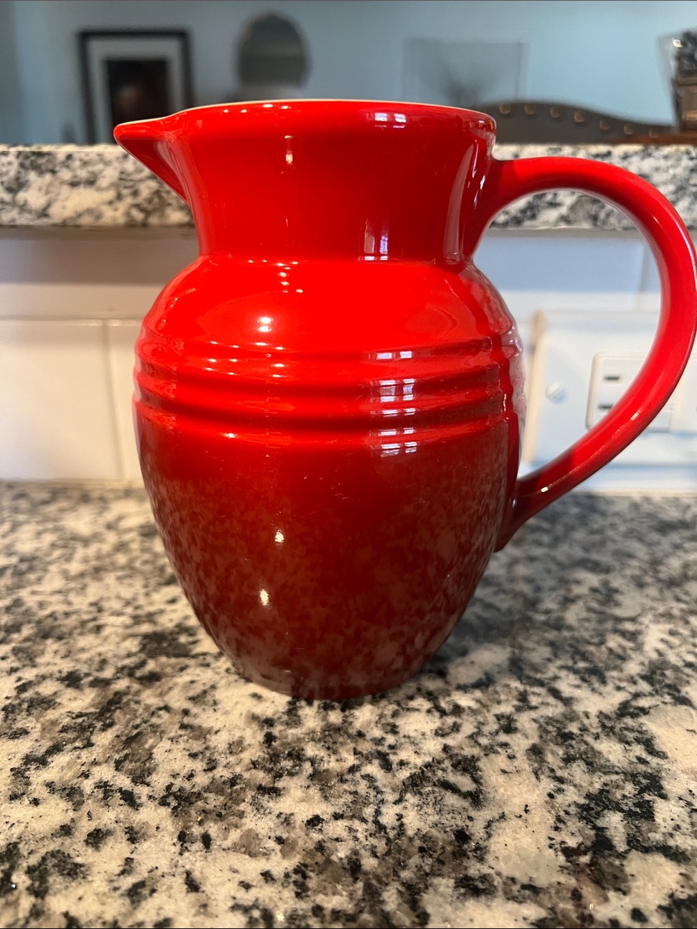 Le Creuset 2 pint Red pitcher